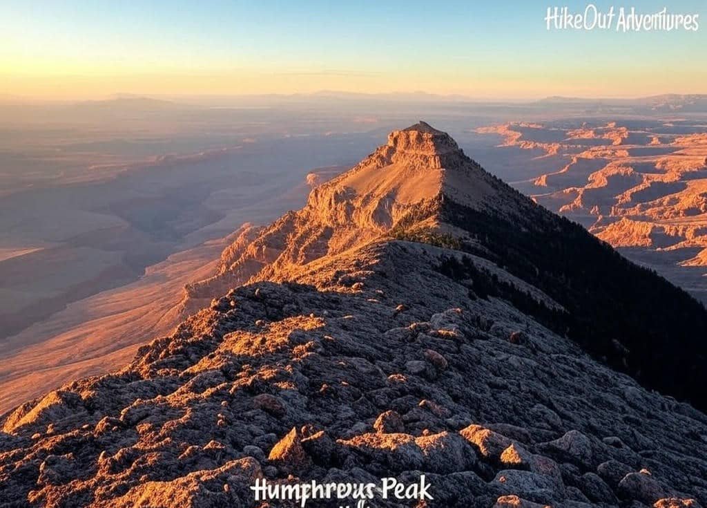 360-degree panoramic view from the summit of Humphreys Peak showing the Grand Canyon